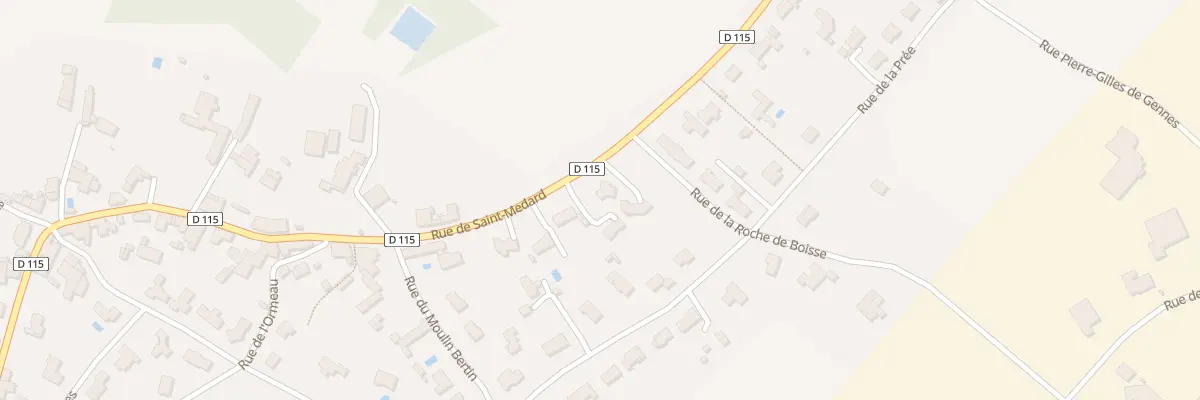 Plan du 63 Rue de saint-médard à Fontenay-le-Comte
