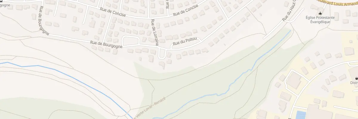 Plan du 38 Rue du Poitou à Saint-Berthevin