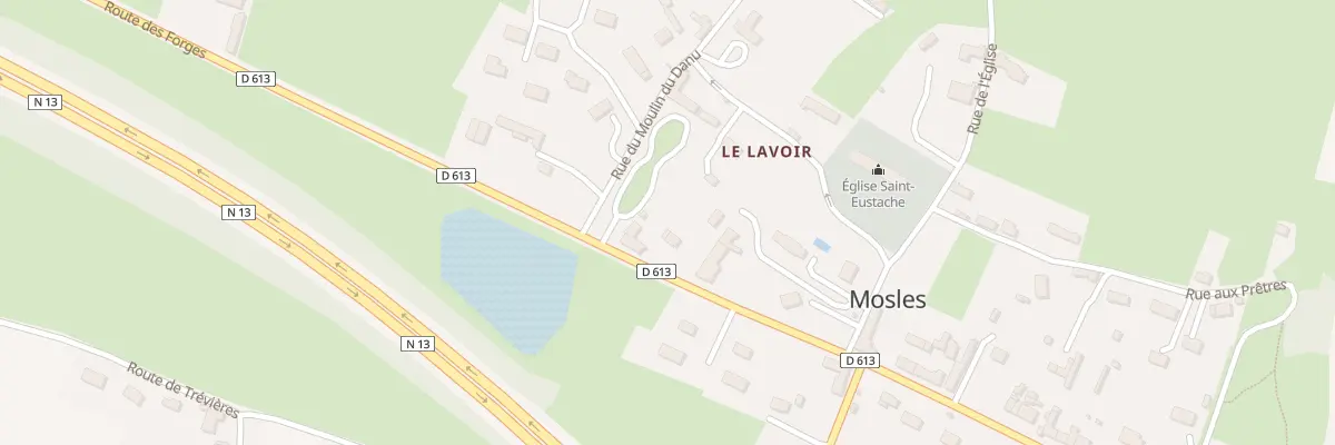 Plan du 45 Rte des Forges à Mosles