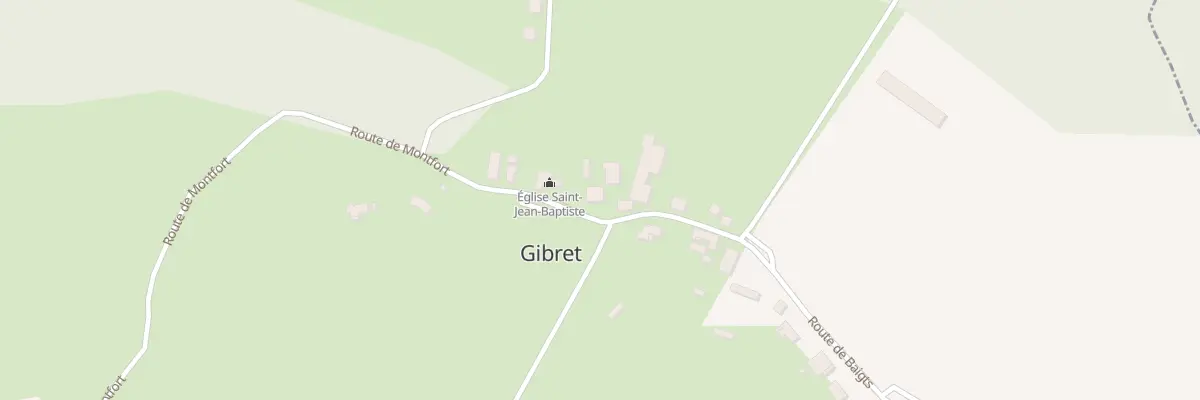 Plan du 20 Rte de Montfort à Gibret
