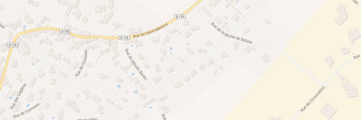 Plan du 48 Rue de la prée à Fontenay-le-Comte