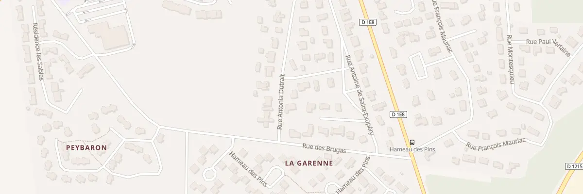 Plan du 11 Rue Antonia Dutrait à Saint-Laurent-Médoc