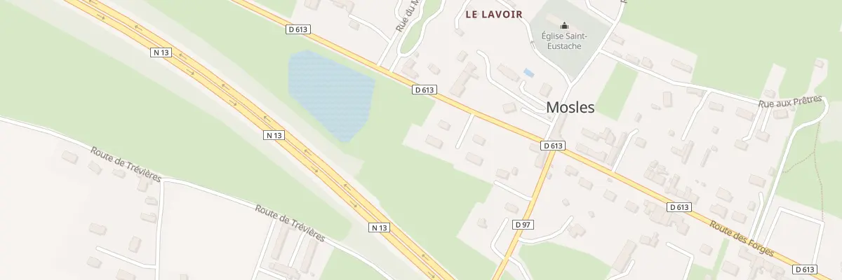 Plan du 4 Imp des Forges à Mosles
