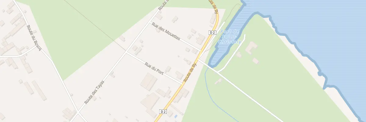 Plan du 4 Le Port à Saint-Christoly-Médoc