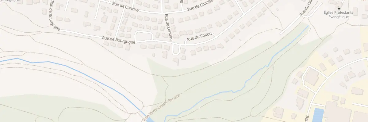 Plan du 30 Rue du Poitou à Saint-Berthevin