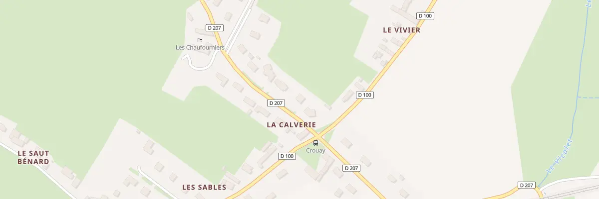 Plan du 5208F La Calverie à Crouay