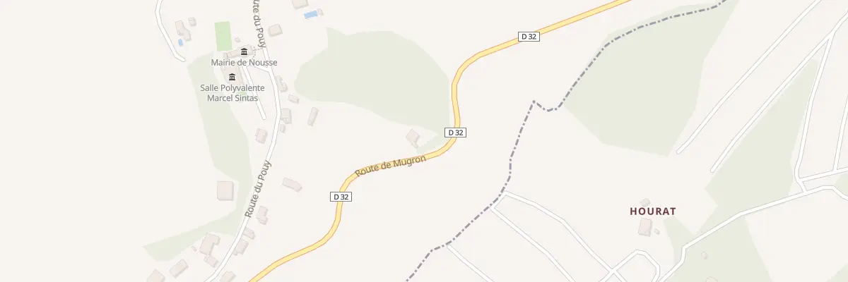 Plan du 685 Rte de Mugron à Nousse