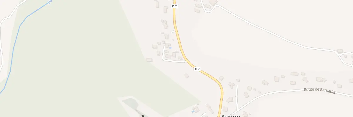 Plan du 3 Rte de Tartas à Audon