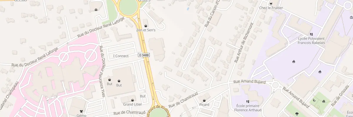Plan du 22 Rue du canon d’or à Fontenay-le-Comte