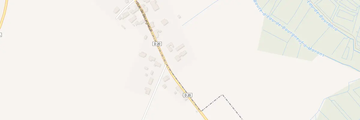 Plan du 119 Rue de Bourgneuf à Doix lès Fontaines