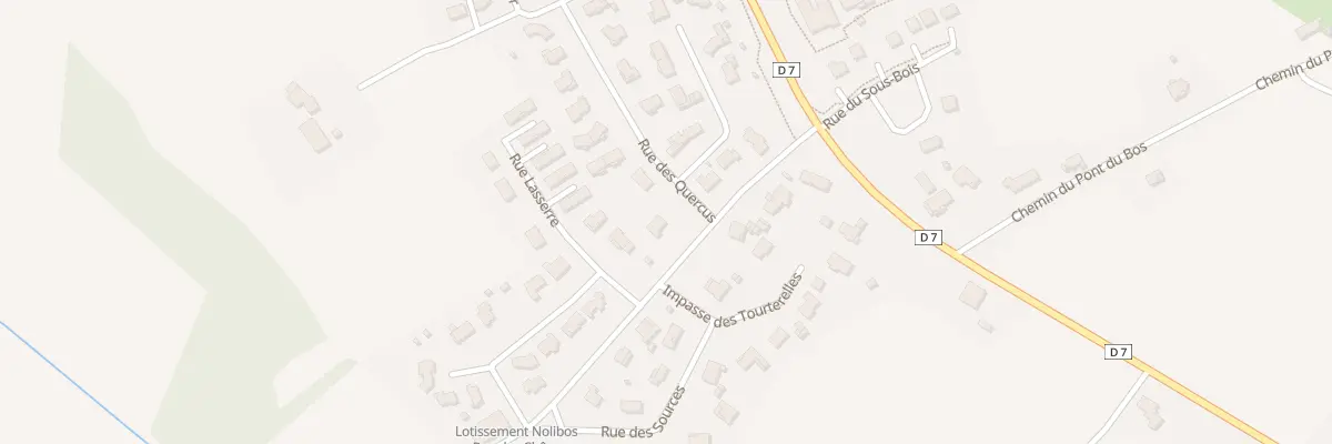 Plan du 126 Rue Nolibos à Pomarez