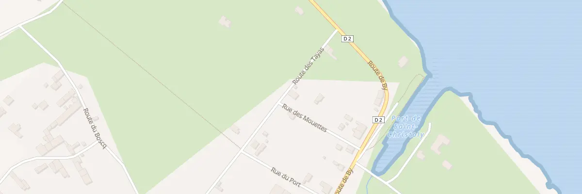 Plan du 7 Rue des Mouettes à Saint-Christoly-Médoc