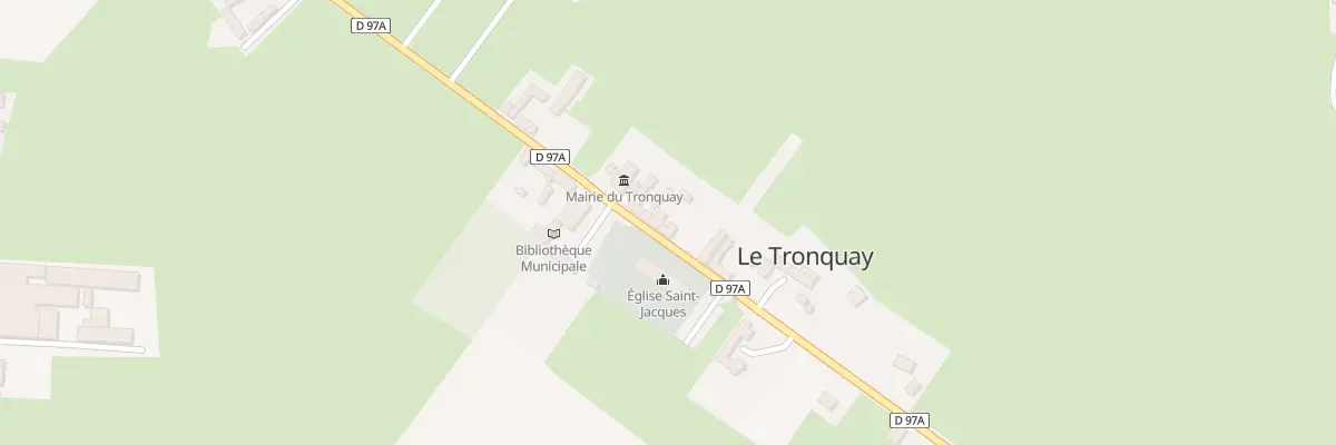 Plan du 5015 Le Bourg au Tronquay