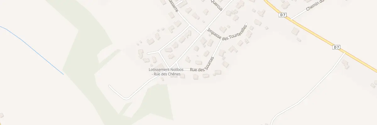 Plan du 267 Rue Nolibos à Pomarez