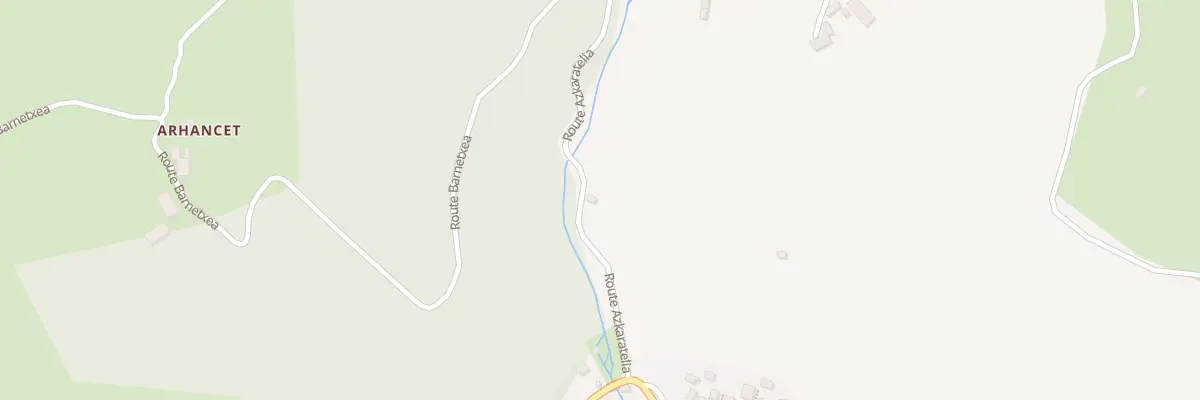 Plan de Village à Sainte-Engrâce