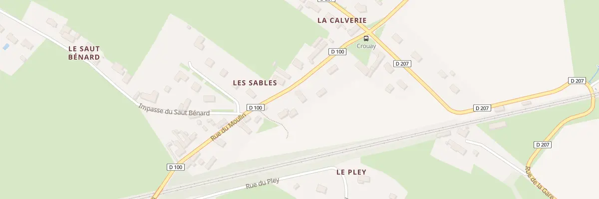 Plan du 663 Rue du Moulin à Crouay