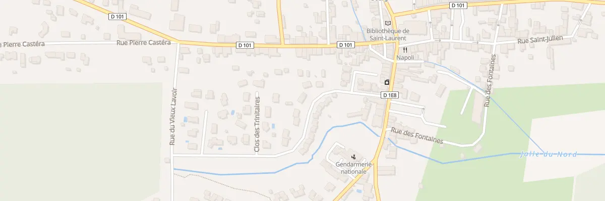 Plan du 26 Rue Rene Cassin à Saint-Laurent-Médoc