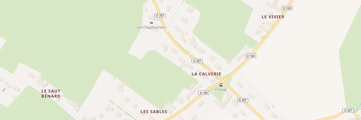 Plan du 107 Rte de Blay à Crouay