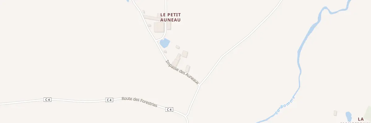Plan du 120 Imp des Auneaux à Bécon-les-Granits