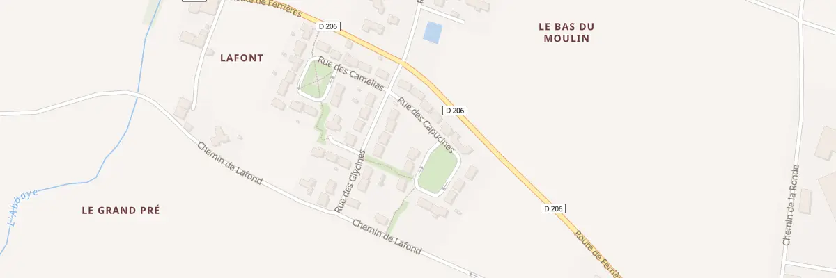 Plan du 16 Rue des Capucines à Benon