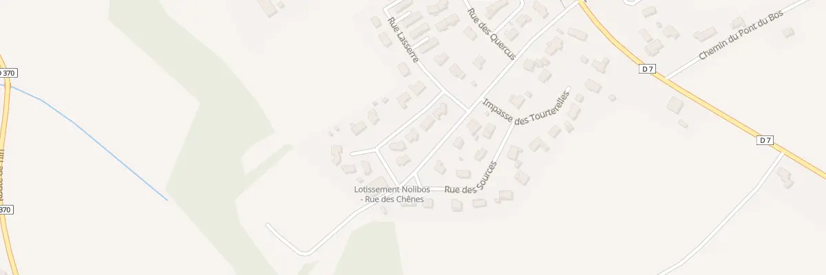 Plan du 248 Rue des Chênes à Pomarez