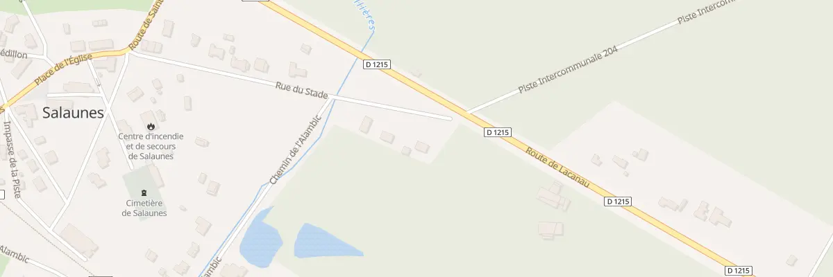 Plan du 18 Rue du Stade à Salaunes