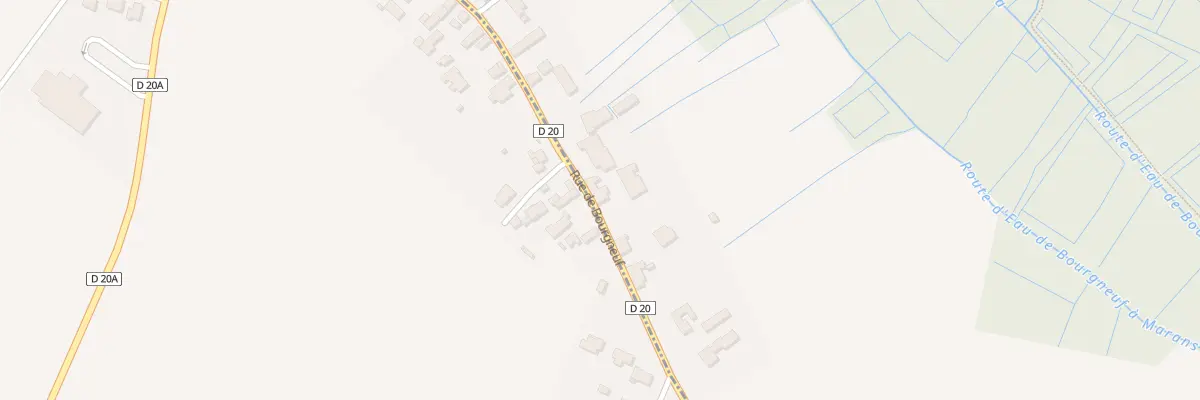 Plan du 89 Rue de Bourgneuf à Doix lès Fontaines