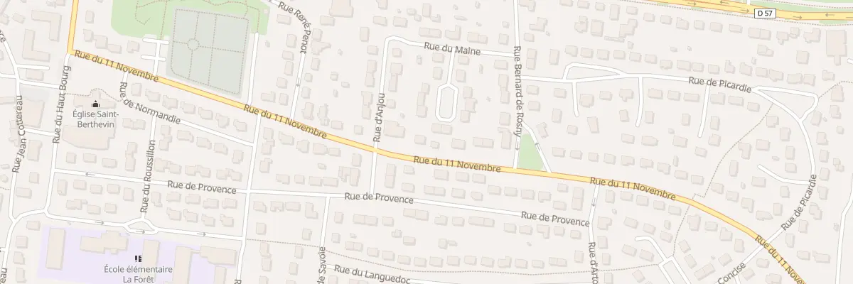 Plan du 29 Rue du 11 Novembre à Saint-Berthevin