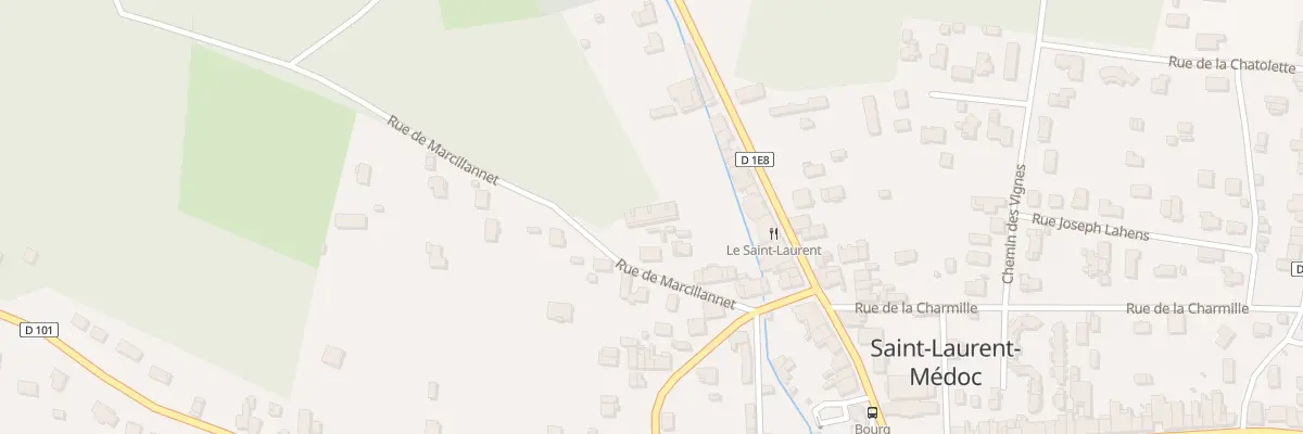 Plan du 49A Rue du Gen de Gaulle à Saint-Laurent-Médoc