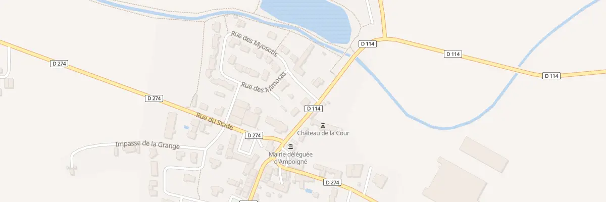 Plan du 4 Rue de l’Anjou Ampoigne à Prée-d’Anjou