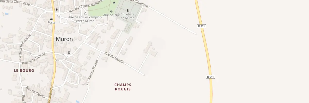 Plan du 11 Rue du Moulin à Muron