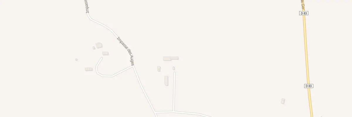 Plan du 3 L’Augeardiere au Fresne-Poret