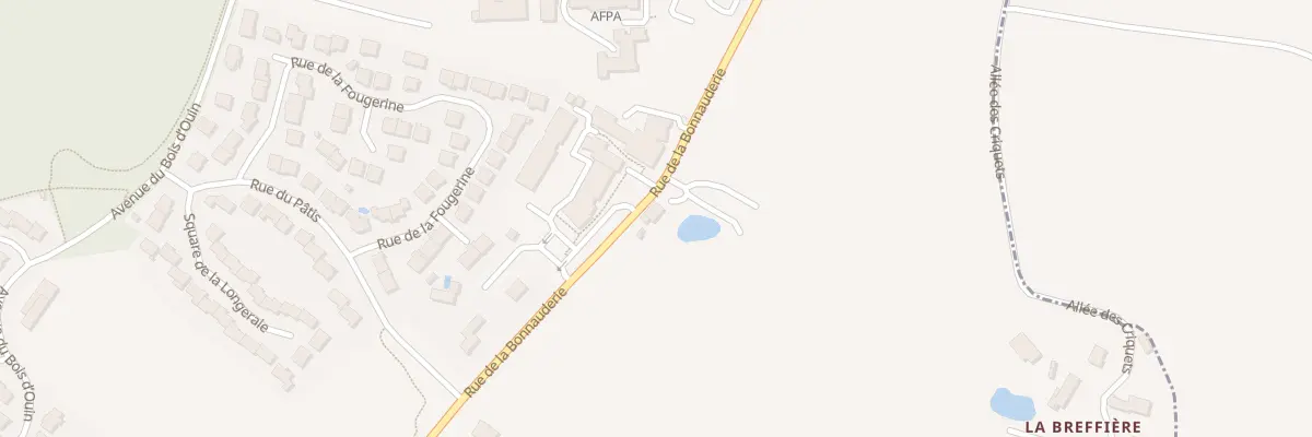 Plan du 78 Rue de la Bonnauderie à Cholet
