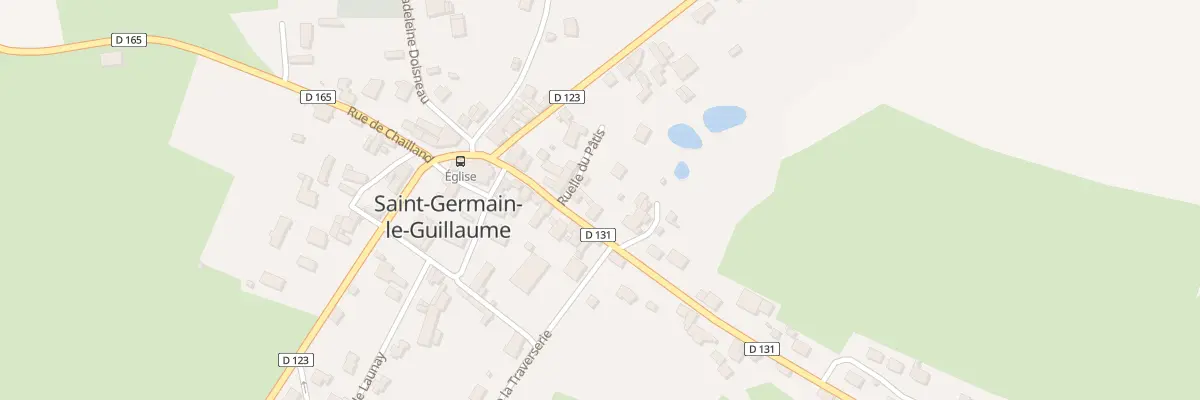 Plan du 11 Rue d’Andouillé à Saint-Germain-le-Guillaume
