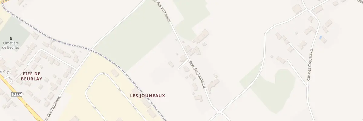 Plan du 2 Imp des Galettes à Romegoux