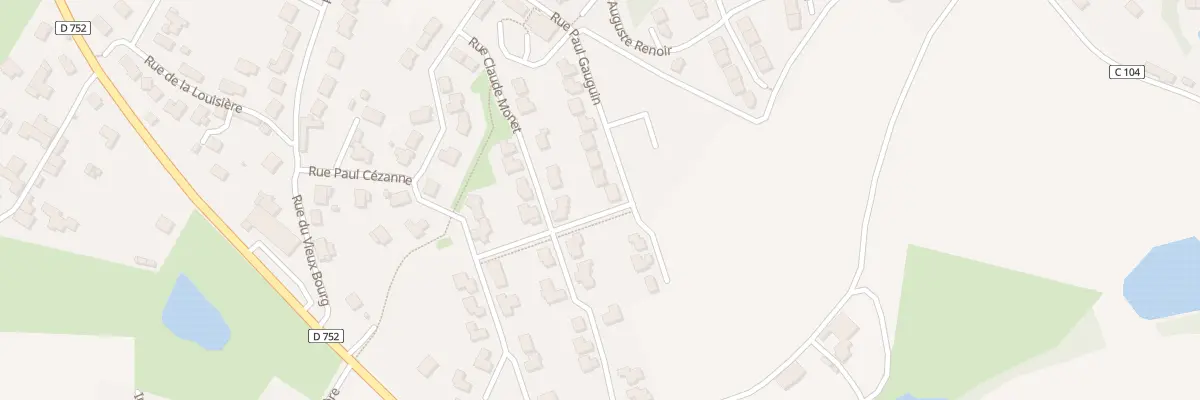 Plan du 114 Rue paul gauguin à Pouzauges