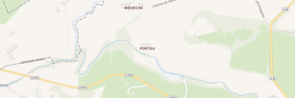 Plan du 5073 Audiette à Montory