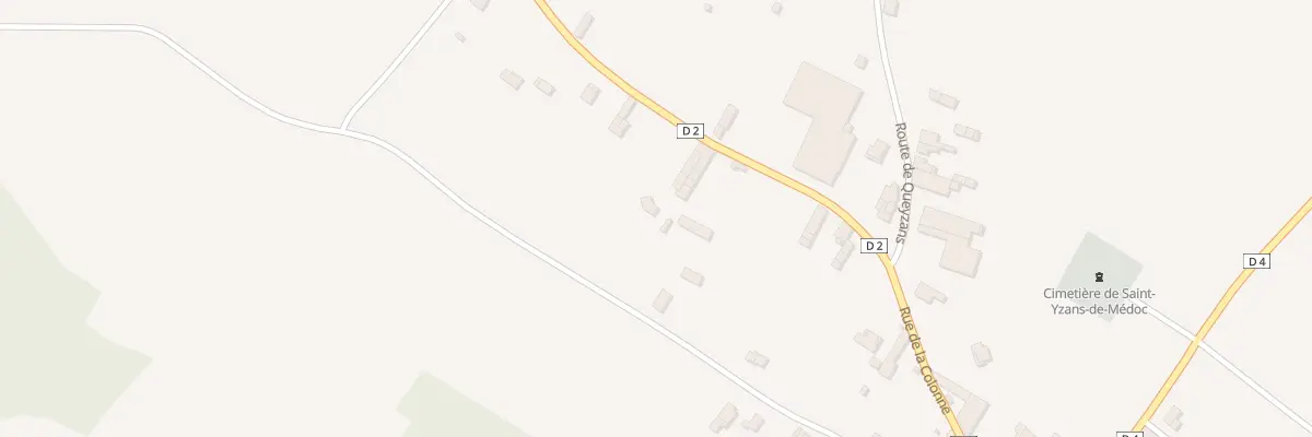 Plan du 33 Rue de la Colonne à Saint-Yzans-de-Médoc