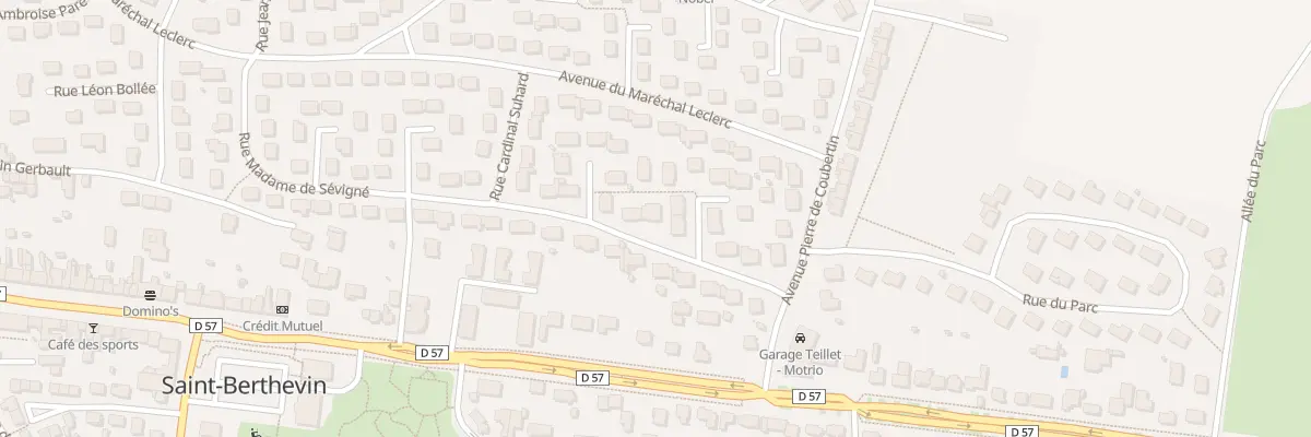 Plan du 73 Rue Madame de Sevigné à Saint-Berthevin