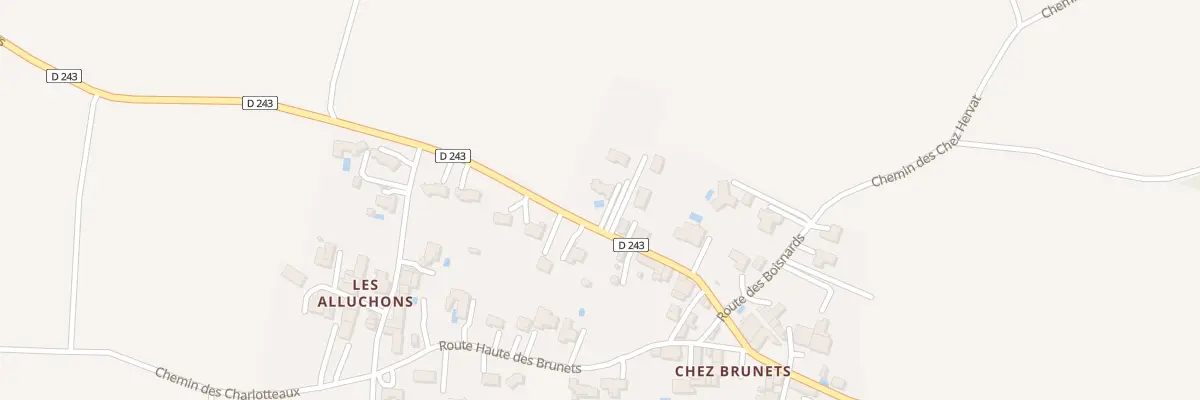 Plan du 46 Rte Basse des Brunets à Grézac