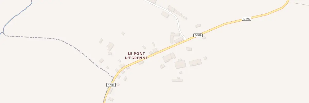 Plan du 9 Le Pont d’Egrenne au Fresne-Poret