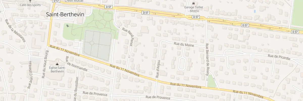 Plan du 6 Rue d’Anjou à Saint-Berthevin