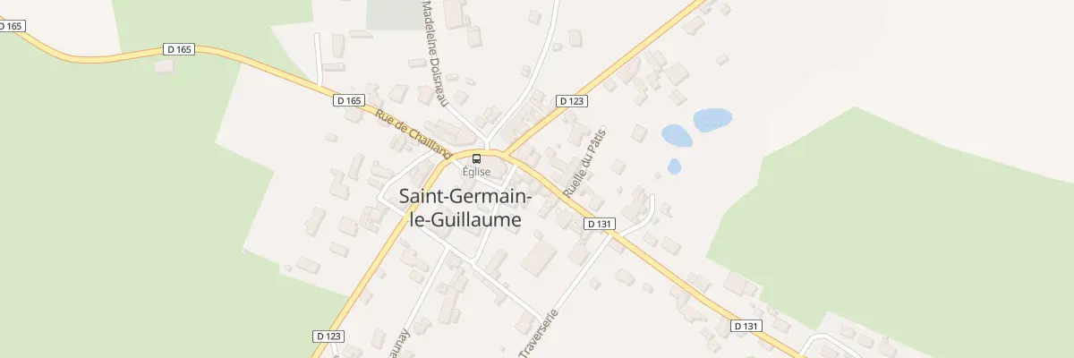 Plan du 2B Rue d’Andouillé à Saint-Germain-le-Guillaume