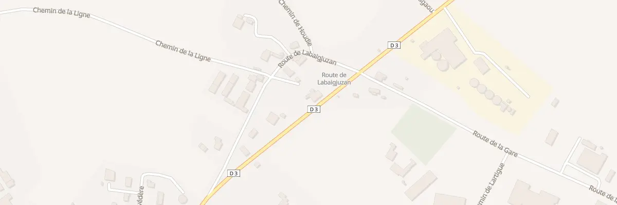 Plan du 713 Rte du Marsan à Pomarez