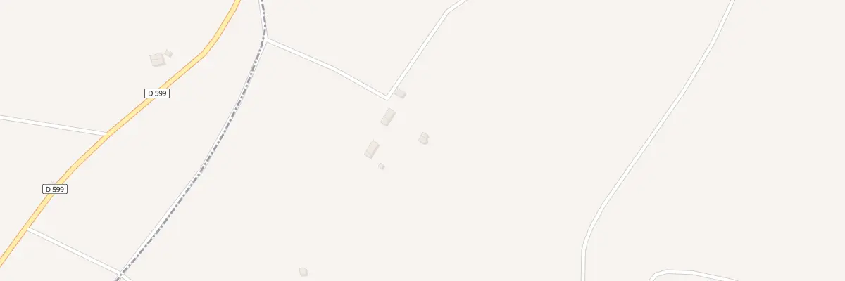 Plan du 6 La Huberdiere au Fresne-Poret