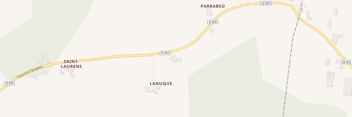 Plan du 642 Che Parabeu à Baigts-de-Béarn