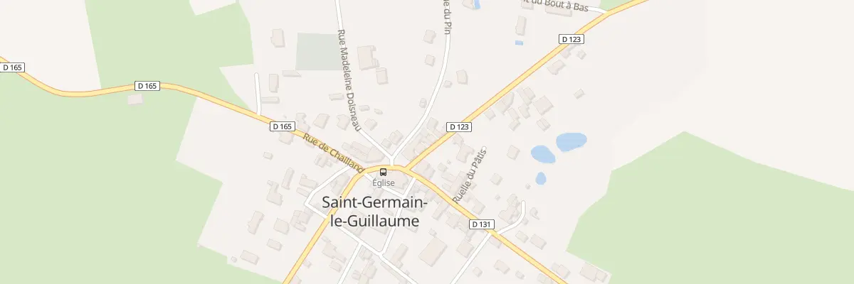 Plan du 5 Rue de la Bigottière à Saint-Germain-le-Guillaume
