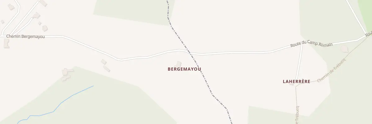 Plan du 1244 Che Bergemayou à Baigts-de-Béarn