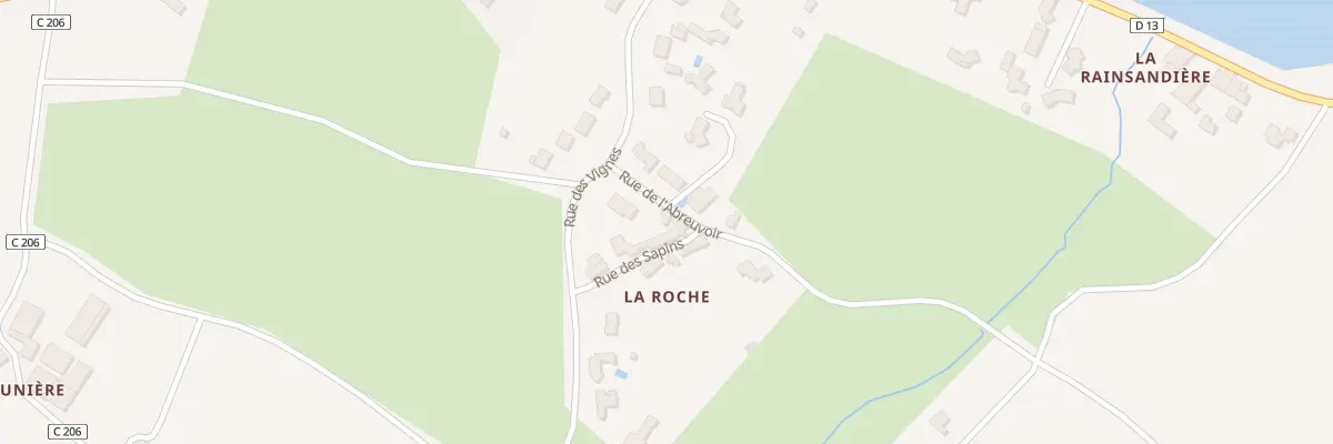 Plan du 5 Rue des sapins à La Meilleraie-Tillay