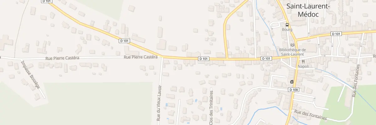 Plan du 45 Rue Francis Fournie à Saint-Laurent-Médoc